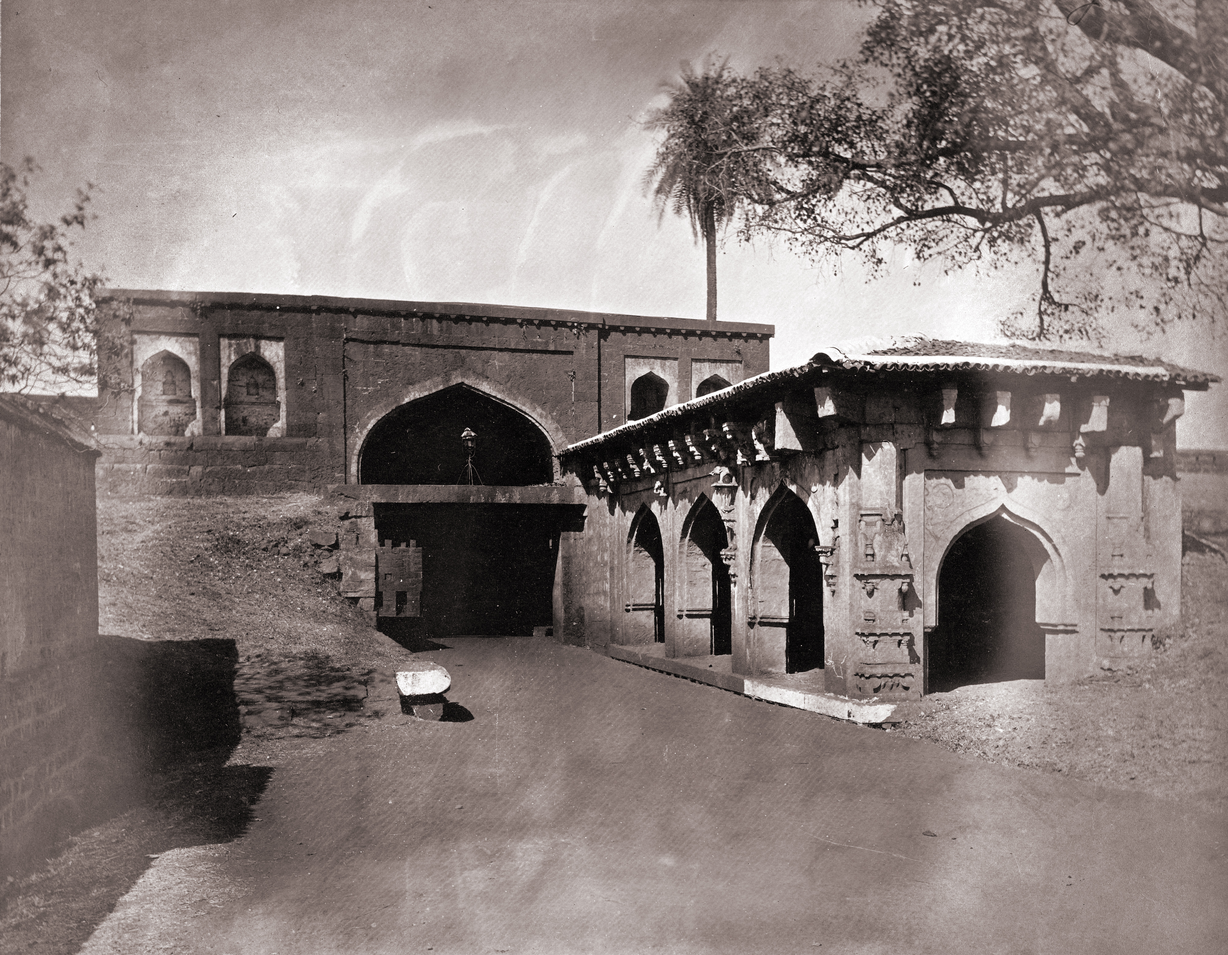 Historic Belgaum Fort with ancient architecture and temple structures showcasing local heritage